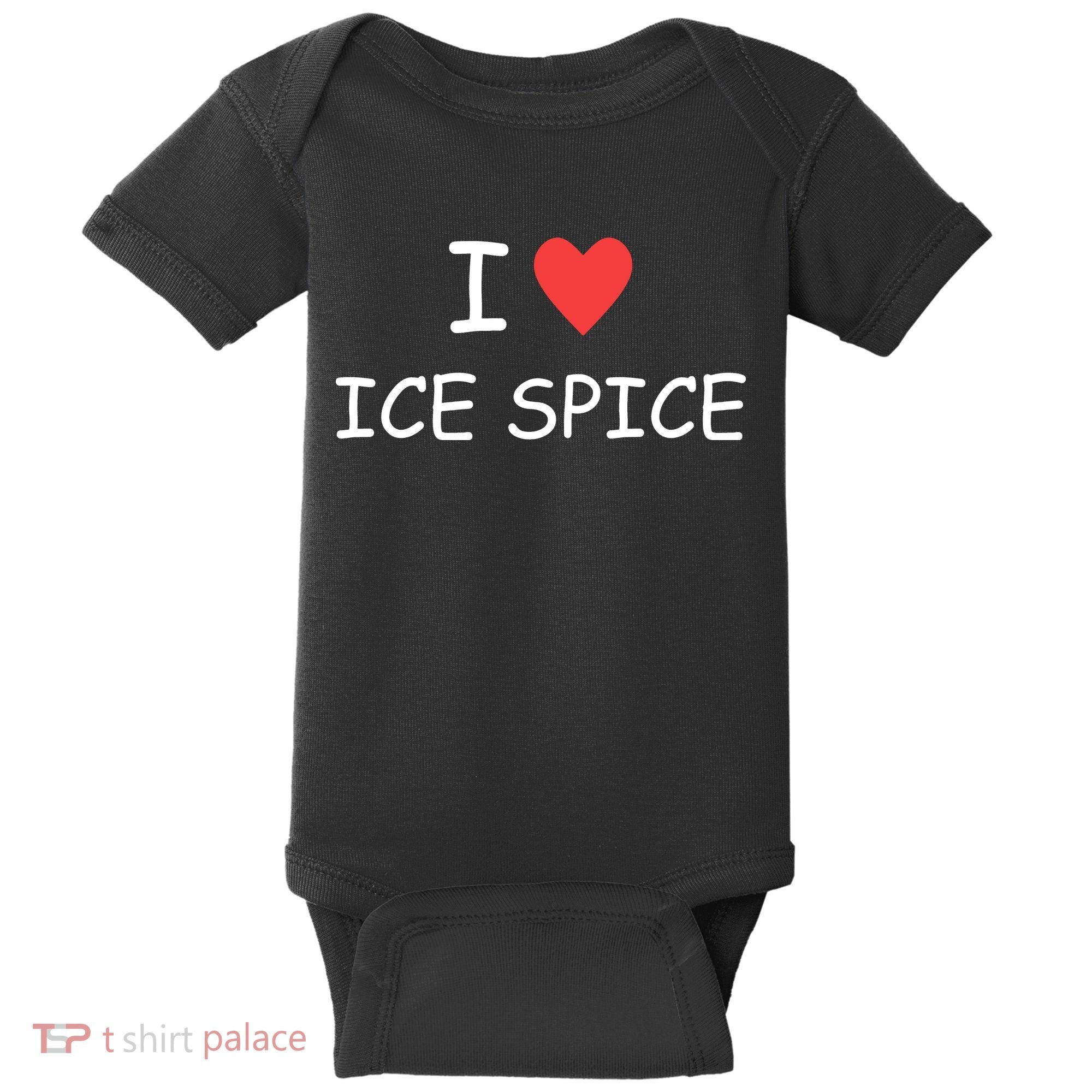 I Love Ice Spice Baby Bodysuit