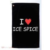I Love Ice Spice Golf Towel thumb 0
