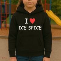 I Love Ice Spice Kids Hoodie thumb 3