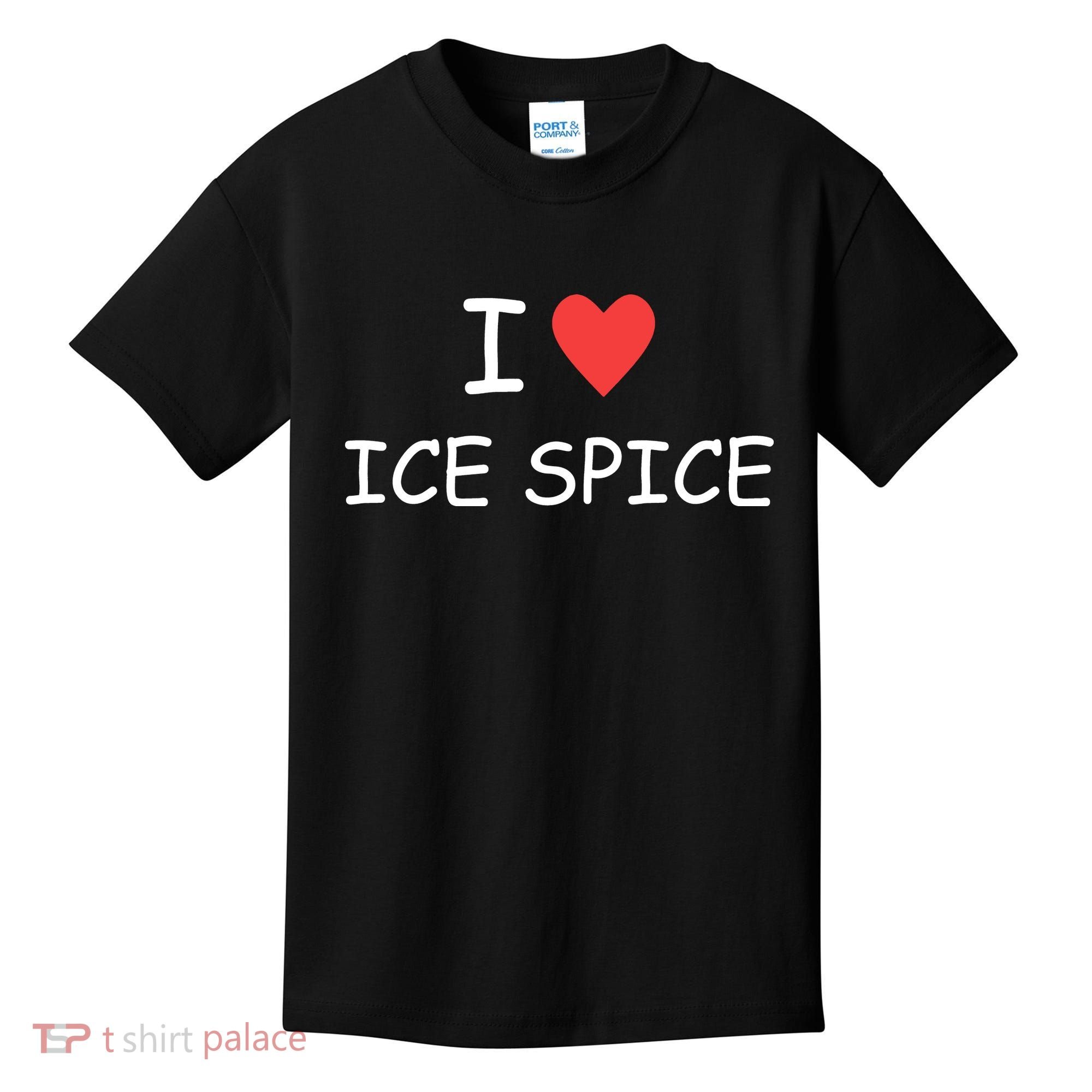 I Love Ice Spice Kids T-Shirt