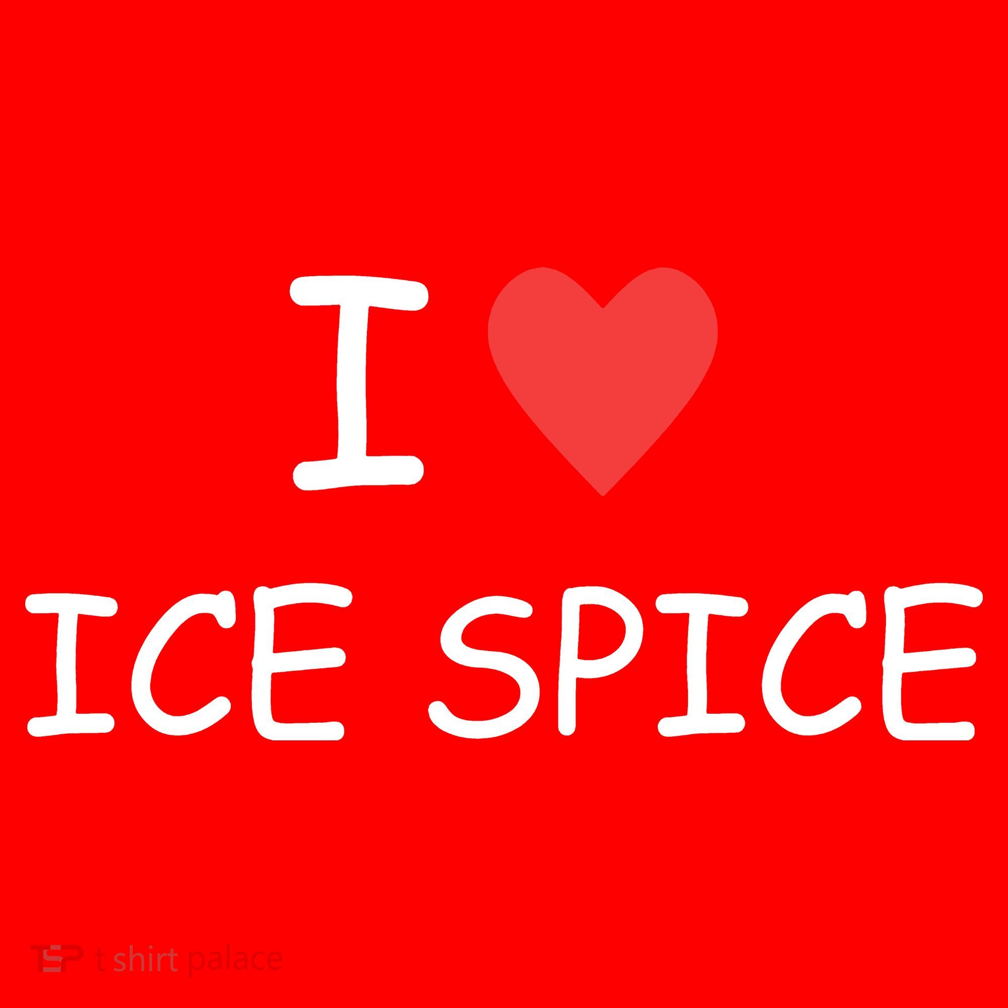 I Love Ice Spice Santa Hat