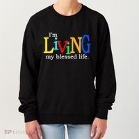 IM Living In My Blessed Life Women's Sweatshirt thumb 0