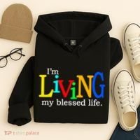 IM Living In My Blessed Life Hoodie thumb 4