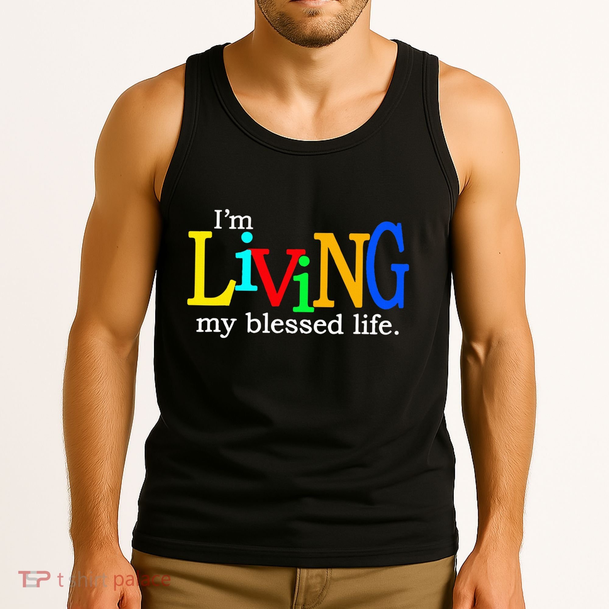 IM Living In My Blessed Life Tank Top