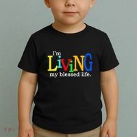 IM Living In My Blessed Life Toddler T-Shirt thumb 2