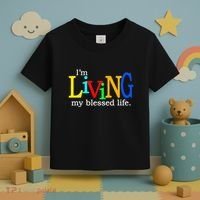 IM Living In My Blessed Life Toddler T-Shirt thumb 3