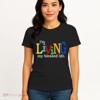 IM Living In My Blessed Life Women's T-Shirt thumb 4