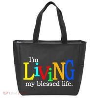 IM Living In My Blessed Life Tote Bag thumb 0