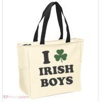 I Love Irish Boy St Patricks Day Tote Bag thumb 2