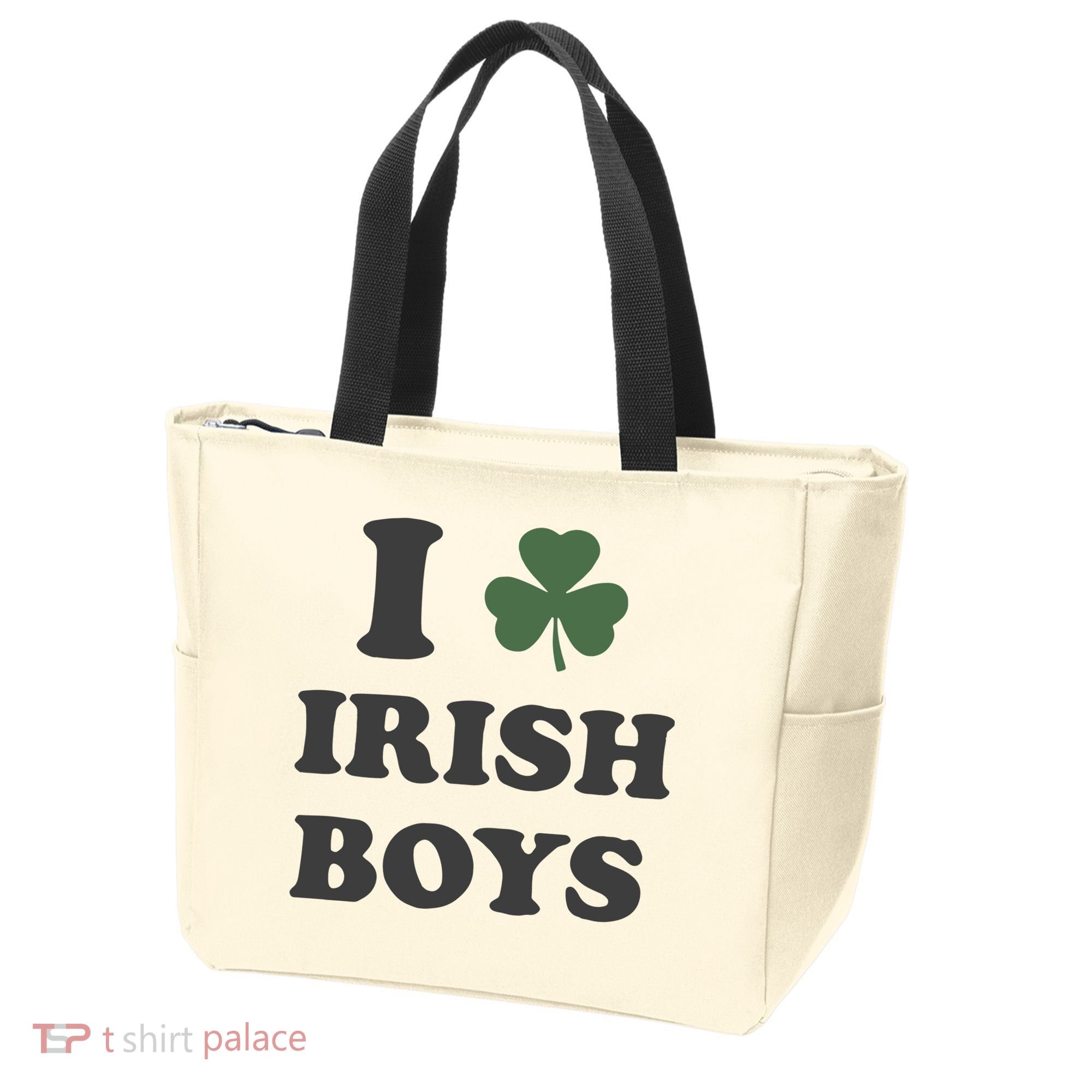 I Love Irish Boy St Patricks Day Tote Bag