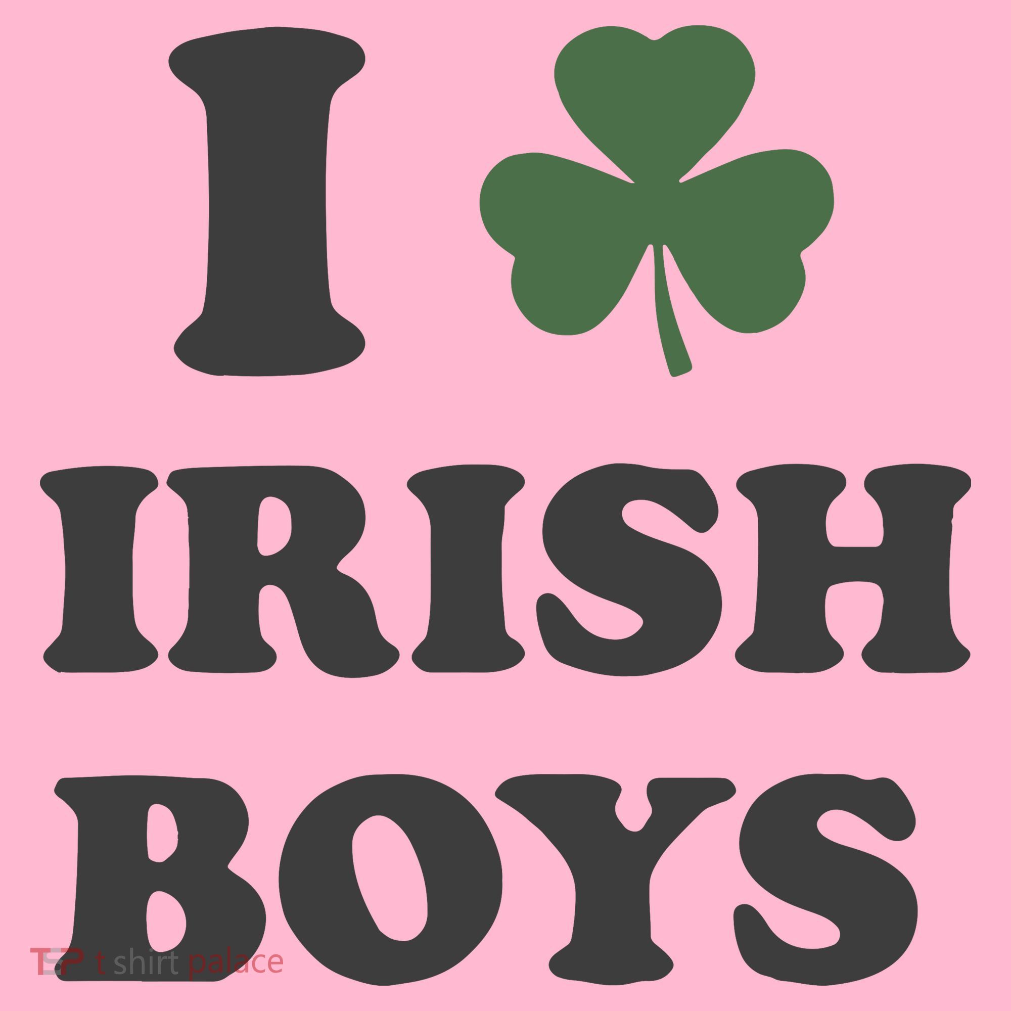 I Love Irish Boy St Patricks Day Coaster