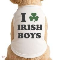 I Love Irish Boy St Patricks Day Doggie Tank thumb 0