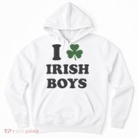 I Love Irish Boy St Patricks Day Hoodie thumb 0