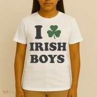 I Love Irish Boy St Patricks Day T-Shirt thumb 4