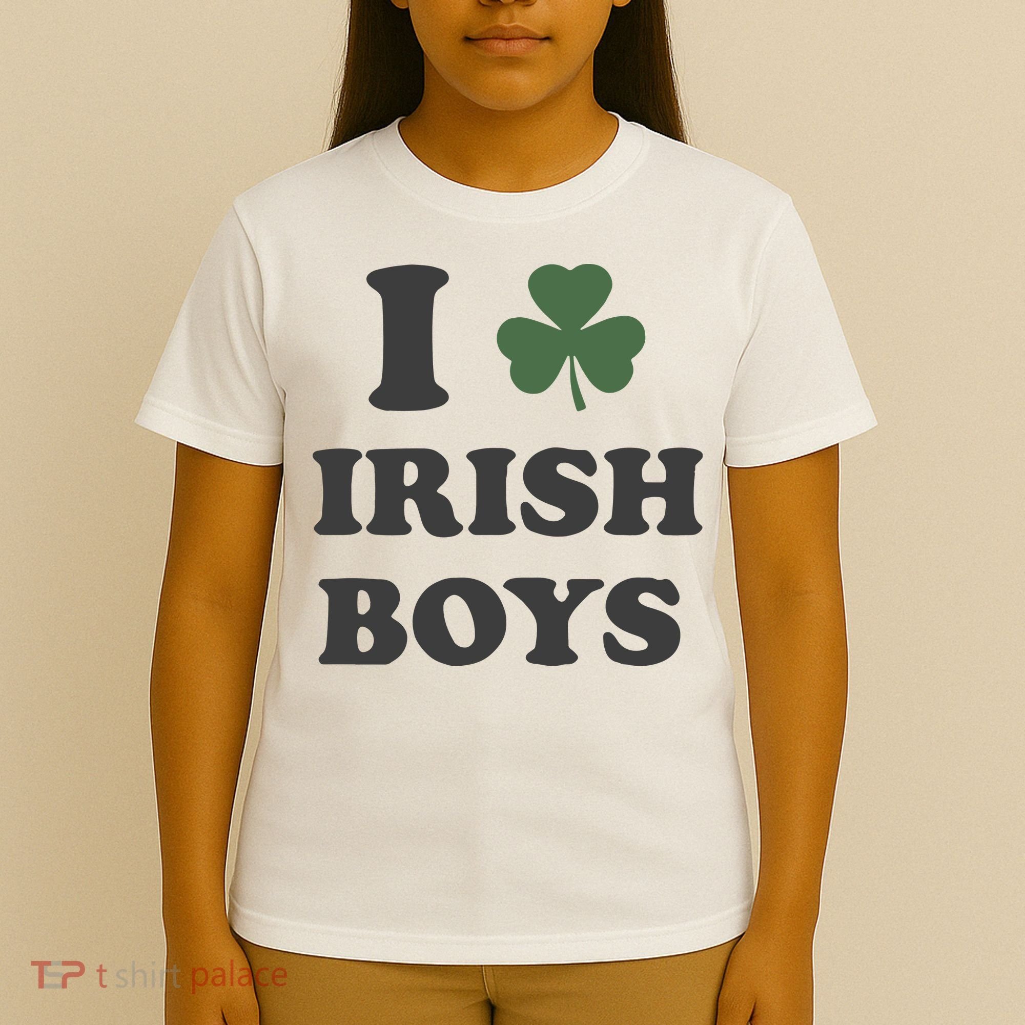 I Love Irish Boy St Patricks Day T-Shirt