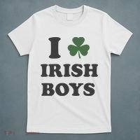 I Love Irish Boy St Patricks Day T-Shirt thumb 5
