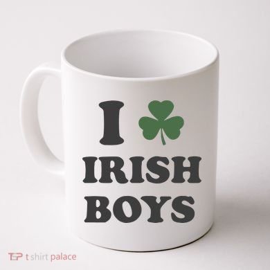 I Love Irish Boy St Patricks Day Coffee Mug