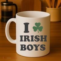 I Love Irish Boy St Patricks Day Coffee Mug thumb 4
