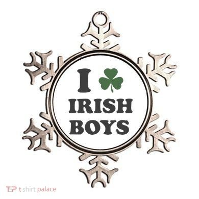 I Love Irish Boy St Patricks Day Ornament