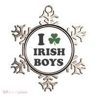 I Love Irish Boy St Patricks Day Ornament thumb 0