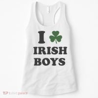 I Love Irish Boy St Patricks Day Women's Tank Top thumb 0