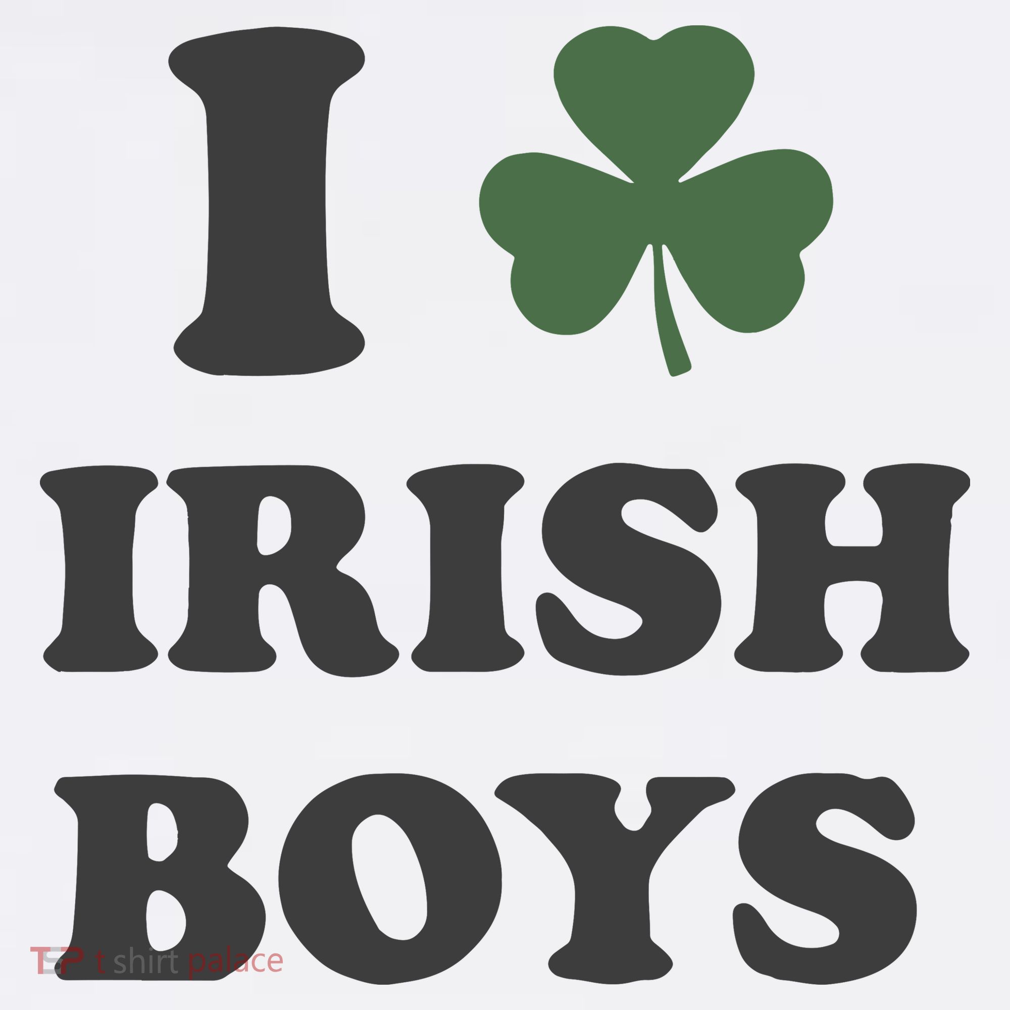 I Love Irish Boy St Patricks Day Women's Tank Top