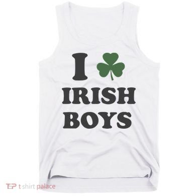 I Love Irish Boy St Patricks Day Tank Top
