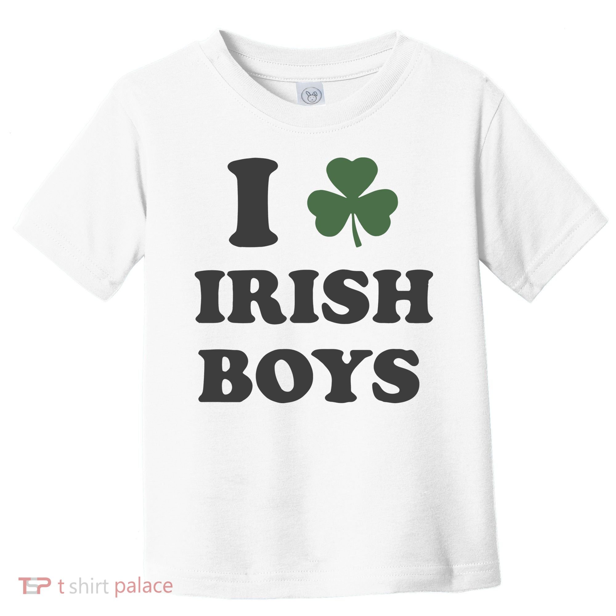 I Love Irish Boy St Patricks Day Toddler T-Shirt