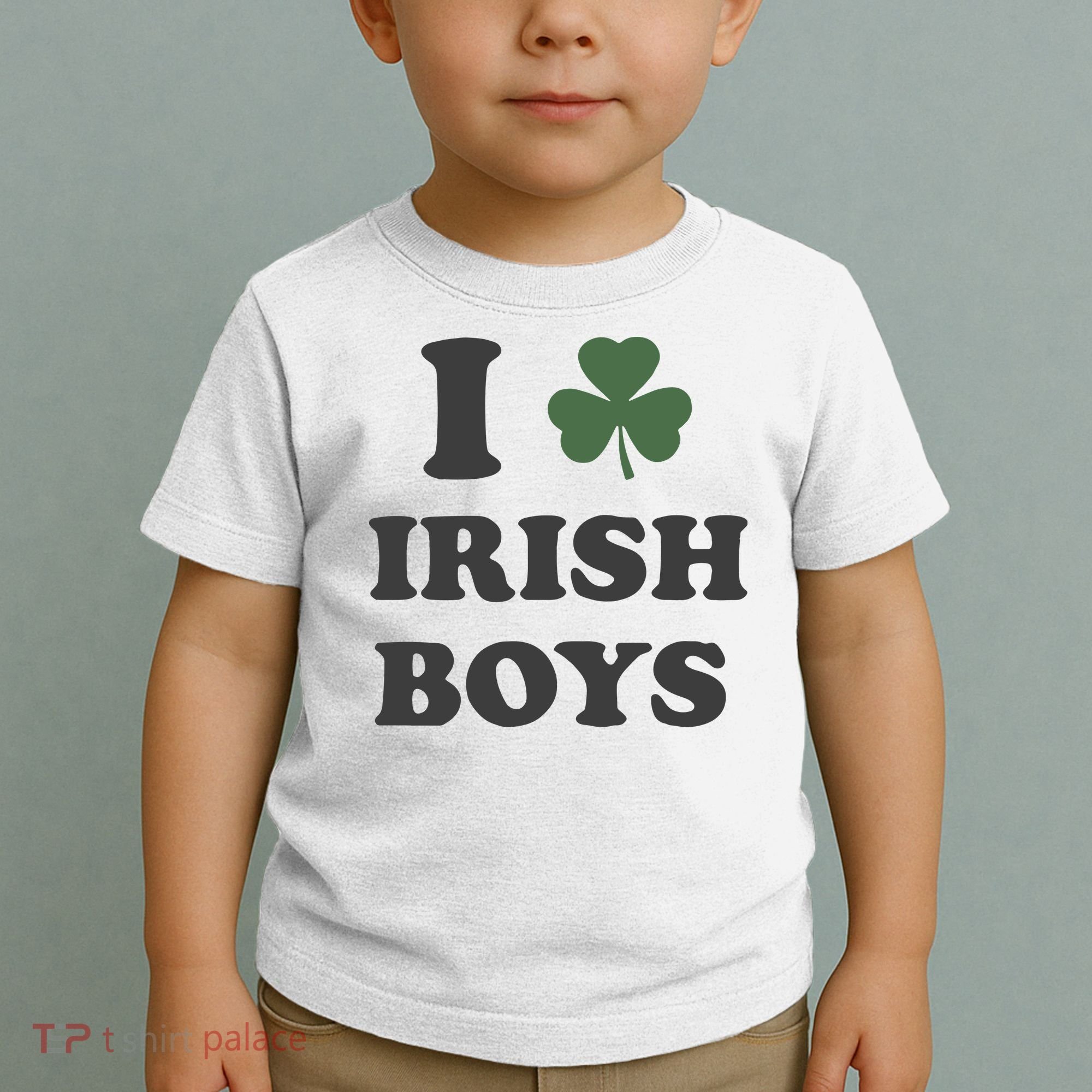 I Love Irish Boy St Patricks Day Toddler T-Shirt