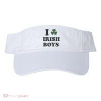 I Love Irish Boy St Patricks Day Visor thumb 0