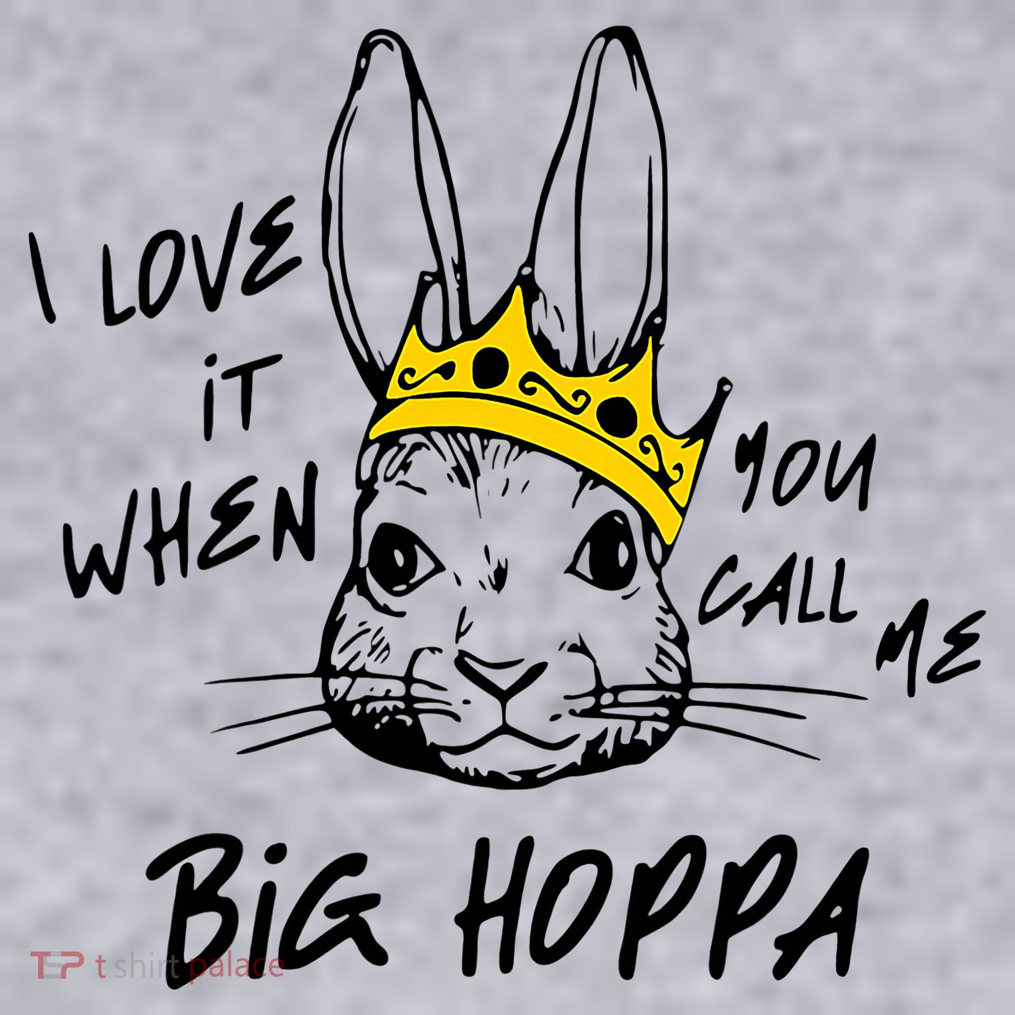 I Love It When You Call Me Big Hoppa Bunny Easter Day Funny Women's Sweatshirt