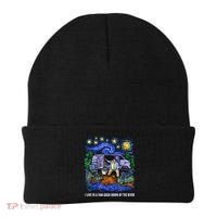 I Live In A Van Down By The River Graphic Tee Funny Art Beanie thumb 0