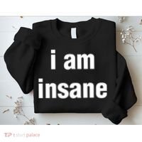 I Love Insane Bitches I Am Insane Couple Sweatshirt thumb 2