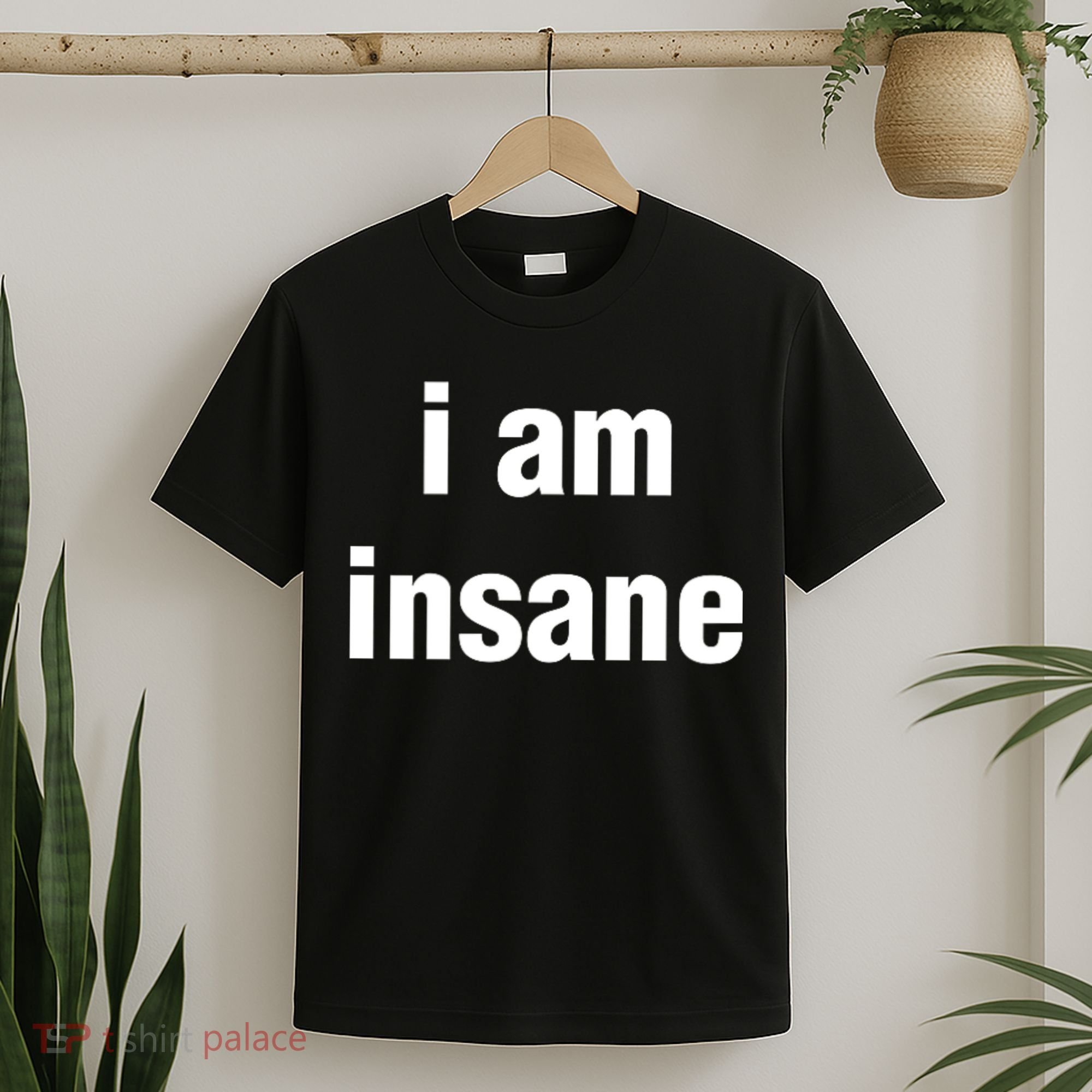 I Love Insane Bitches I Am Insane Couple T-Shirt