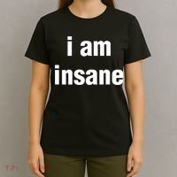 I Love Insane Bitches I Am Insane Couple T-Shirt thumb 4