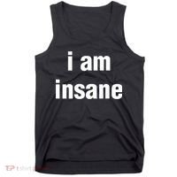 I Love Insane Bitches I Am Insane Couple Tank Top thumb 0