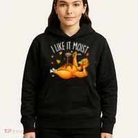 I Like It Moist Funny Turkey Thanksgiving Hoodie thumb 5