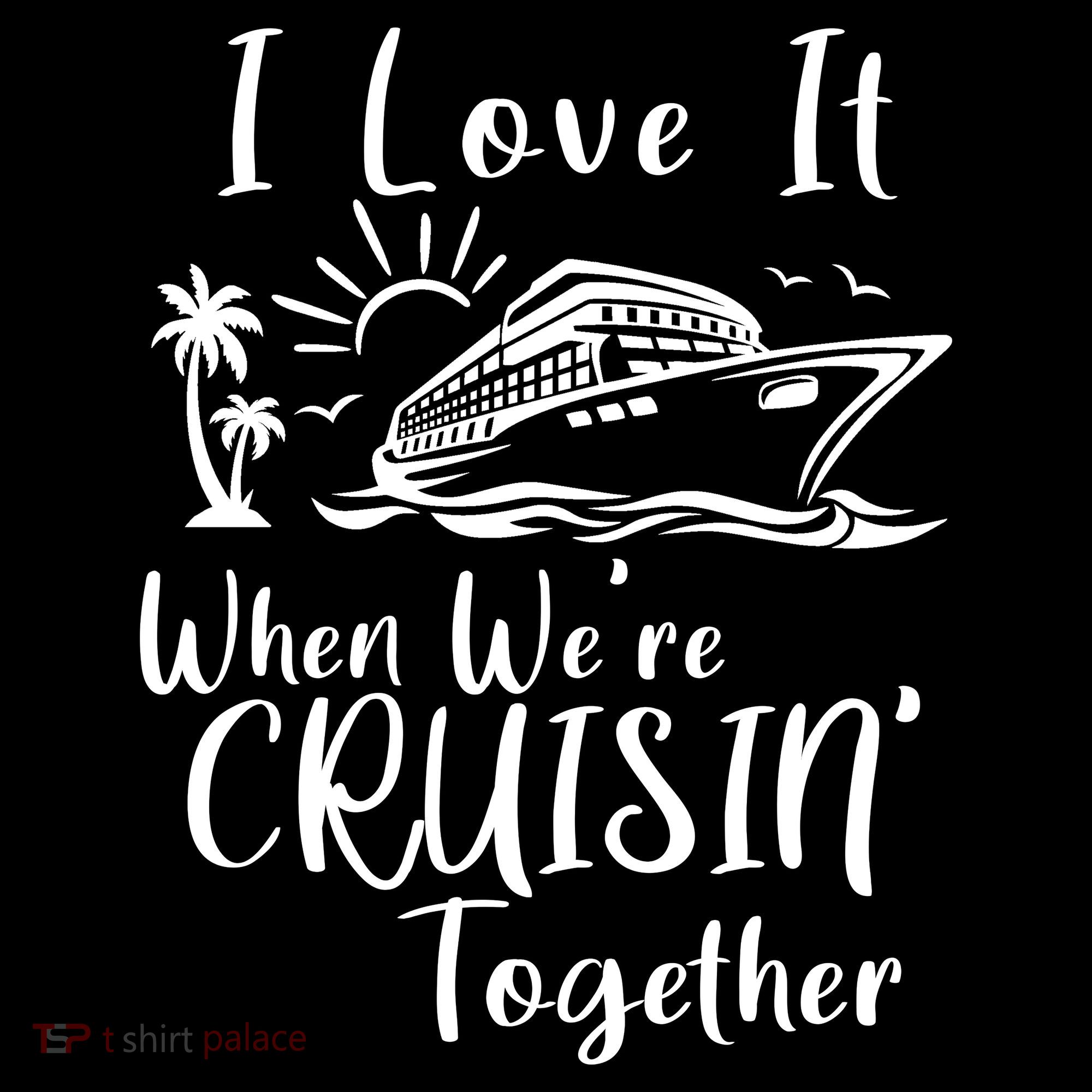 I Love It When WeRe Cruisin Together Women's Hoodie