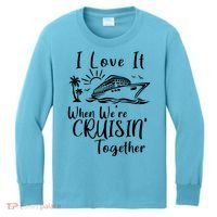 I Love It When WeRe Cruisin Together Kids Long Sleeve Shirt thumb 0