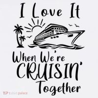 I Love It When WeRe Cruisin Together Garment-Dyed Sweatshirt thumb 2