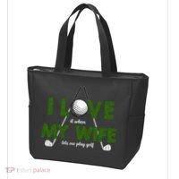 I Love It When My Wife Let's Me Play Golf Tote Bag thumb 3