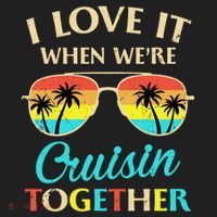 I Love It When Were Cruisin Together Gift Hat thumb 2