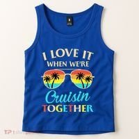 I Love It When Were Cruisin Together Gift Tank Top thumb 2
