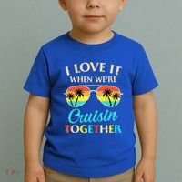 I Love It When Were Cruisin Together Gift Toddler T-Shirt thumb 2