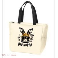 I Love It When You Call Me Big Hoppa Bunny Easter Kids Tote Bag thumb 3