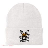 I Love It When You Call Me Big Hoppa Bunny Easter Kids Beanie thumb 0