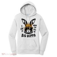 I Love It When You Call Me Big Hoppa Bunny Easter Kids Women's Hoodie thumb 0