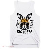 I Love It When You Call Me Big Hoppa Bunny Easter Kids Tank Top thumb 0