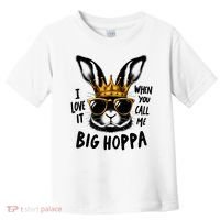 I Love It When You Call Me Big Hoppa Bunny Easter Kids Toddler T-Shirt thumb 0