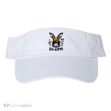 I Love It When You Call Me Big Hoppa Bunny Easter Kids Visor